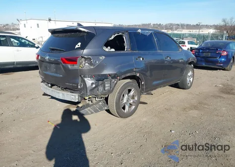 2018 Toyota Highlander Limited z USA, uszkodzony, nr VIN 5TDDZRFH5JS897629